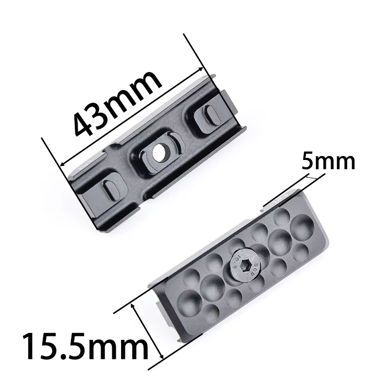 Guía cable M-LOK KeyMod - Accesorio aluminio CNC táctico - imagen 3