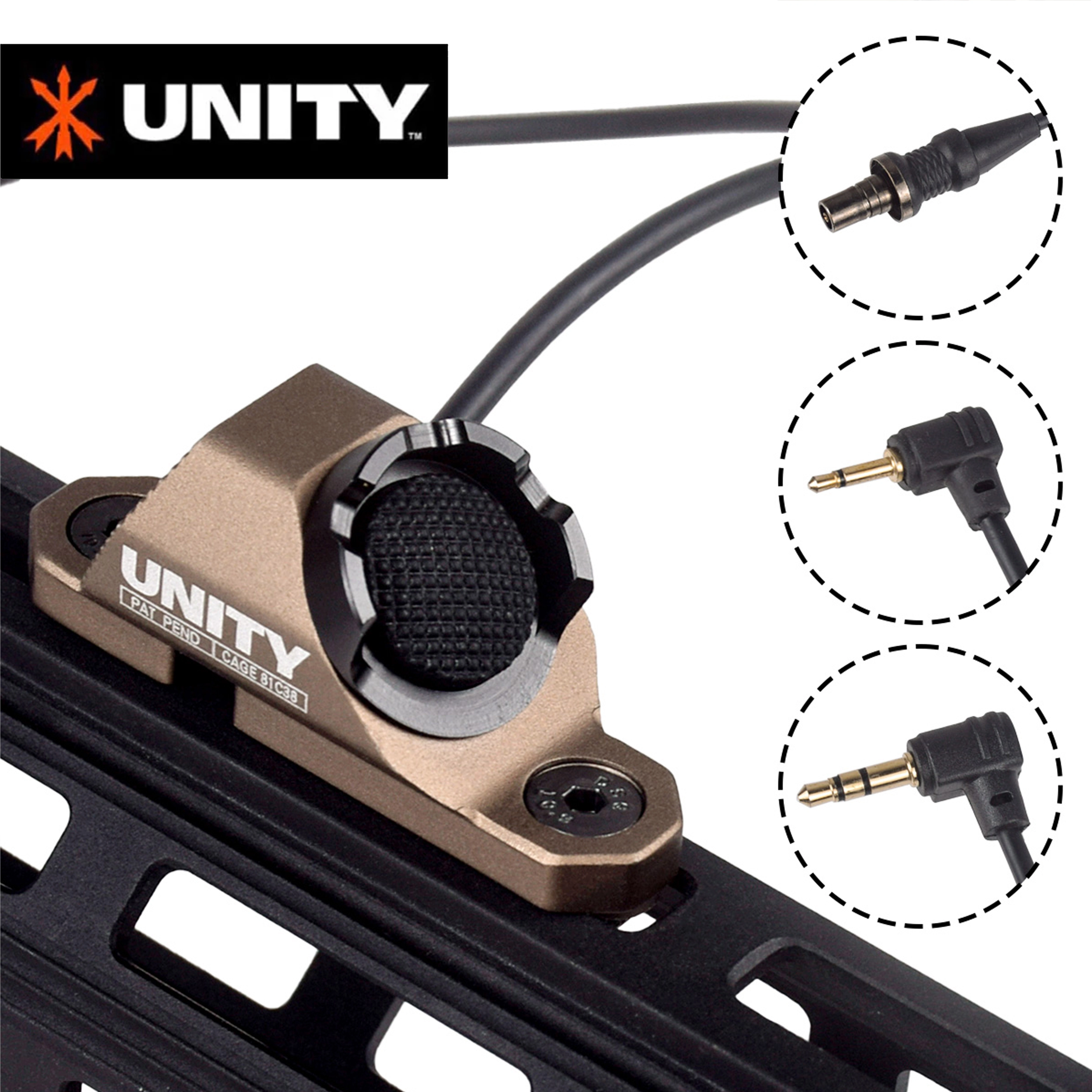 Interruptor de presión Surefire M600 M300 – MLok Keymod Picatinny - imagen 5