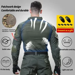 Camisa táctica de combate para hombre – Caza y outdoor