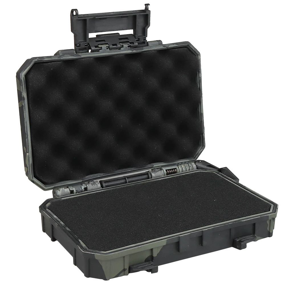 Caja táctica MOLLE de ABS, rígida e impermeable con Velcro - imagen 5