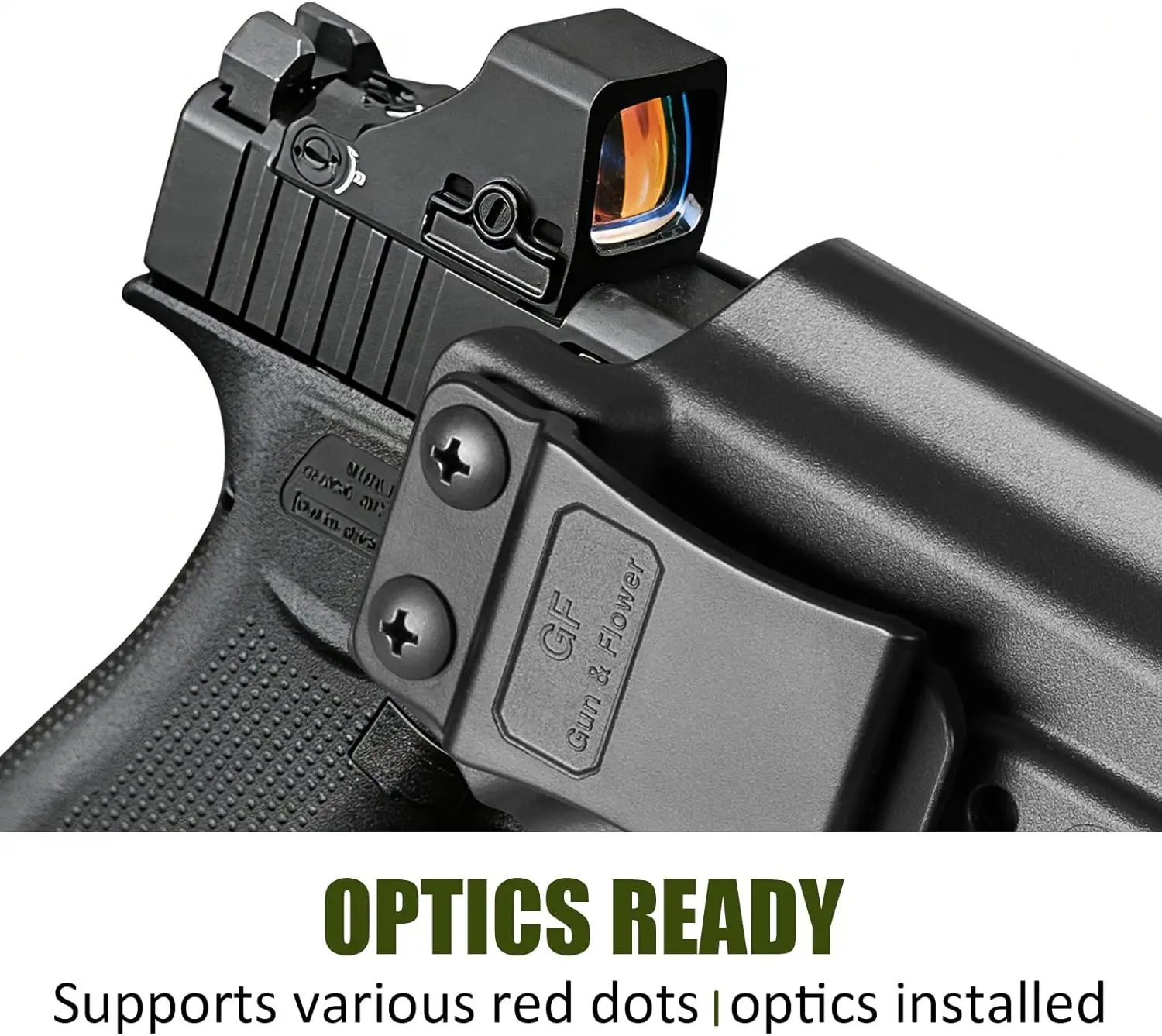 Funda IWB Glock con clip interno para mano derecha G43/43X/48 - imagen 2