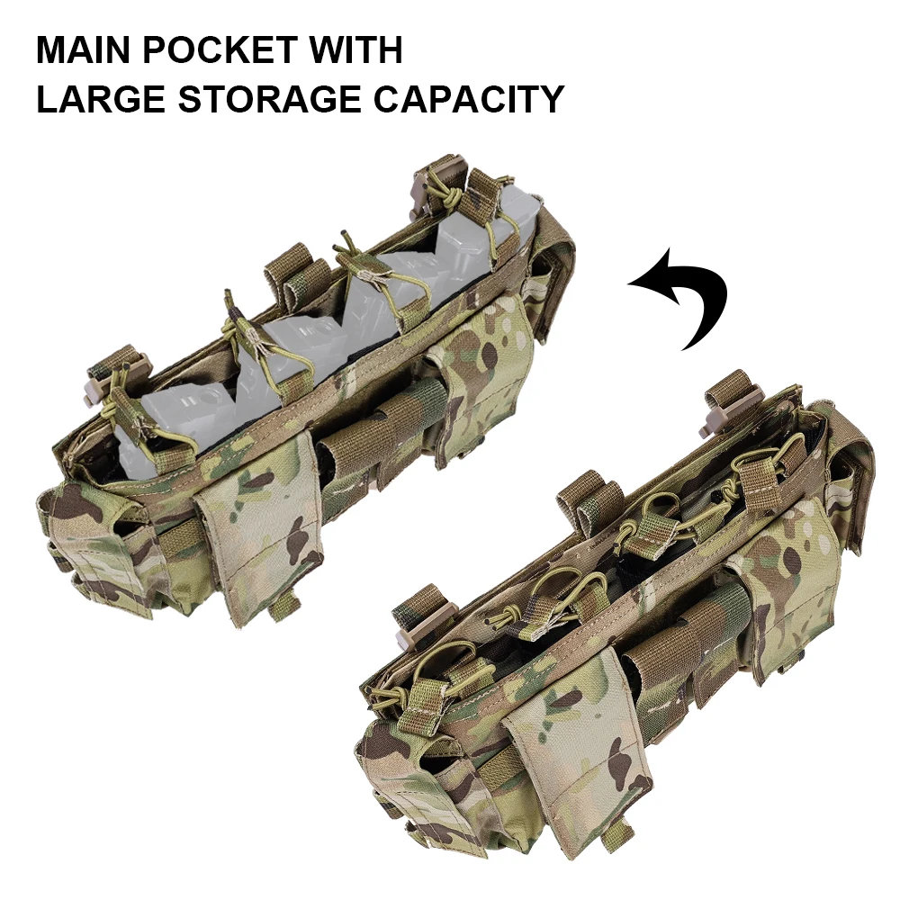 SINAIRSOFT Portacargador táctico estilo MF de nailon para cargadores - imagen 3