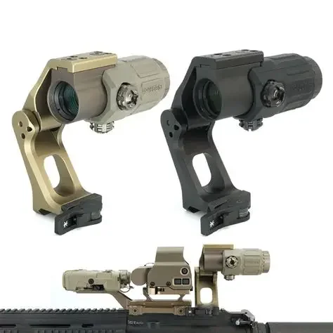 Montura elevadora plegable para mira telescópica de rifle airsoft - imagen 5
