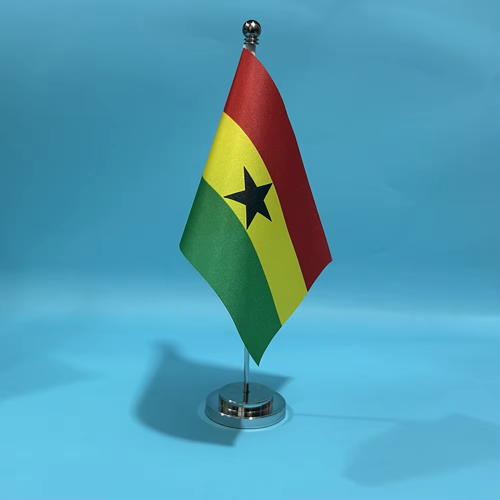 Bandera Ghana de escritorio – Miniatura nacional decorativa