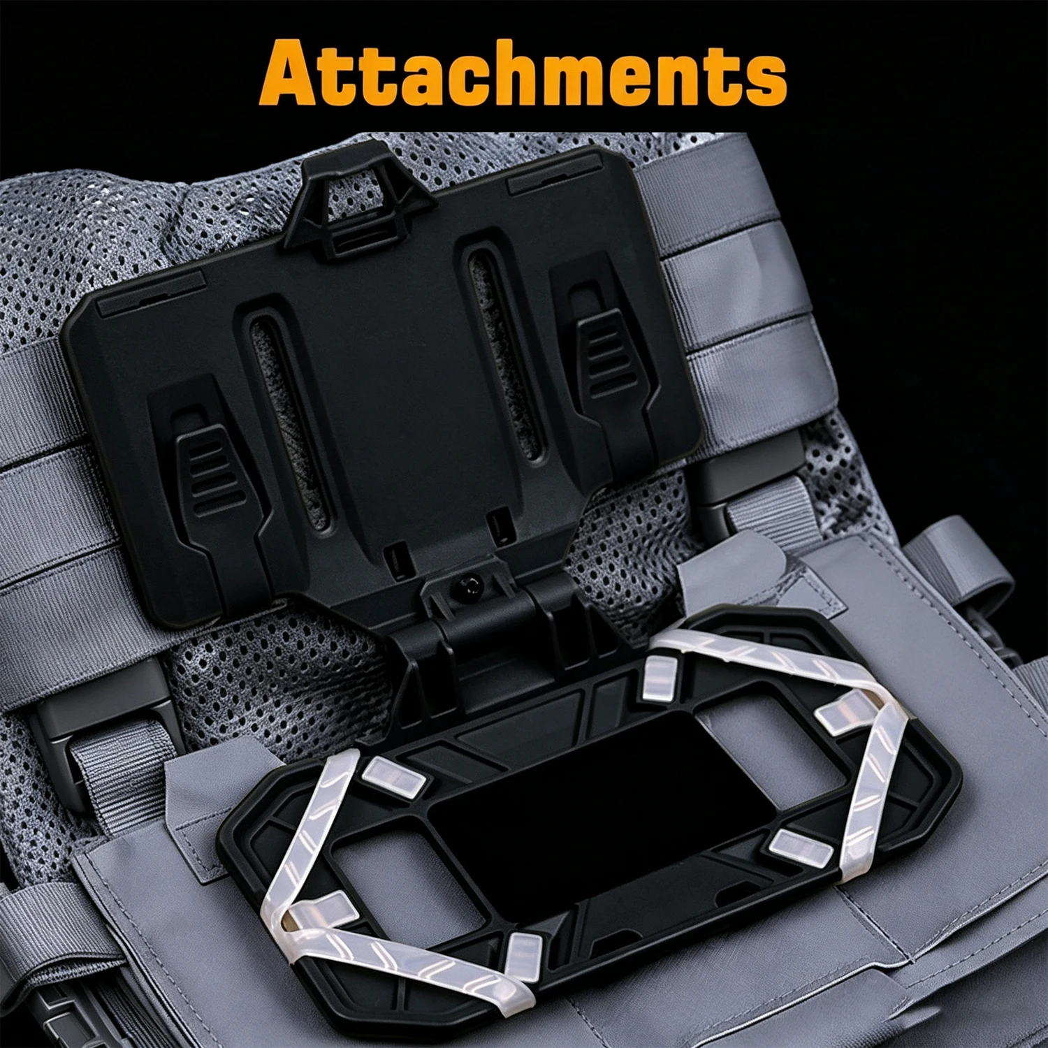 Portamóvil MOLLE táctico plegable para chaleco y mochila - imagen 3