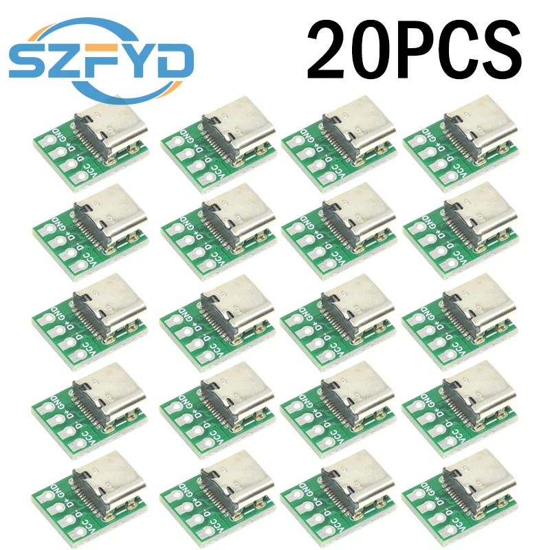 Conector USB tipo C PCB 16 pines – Transferencia de datos - imagen 2