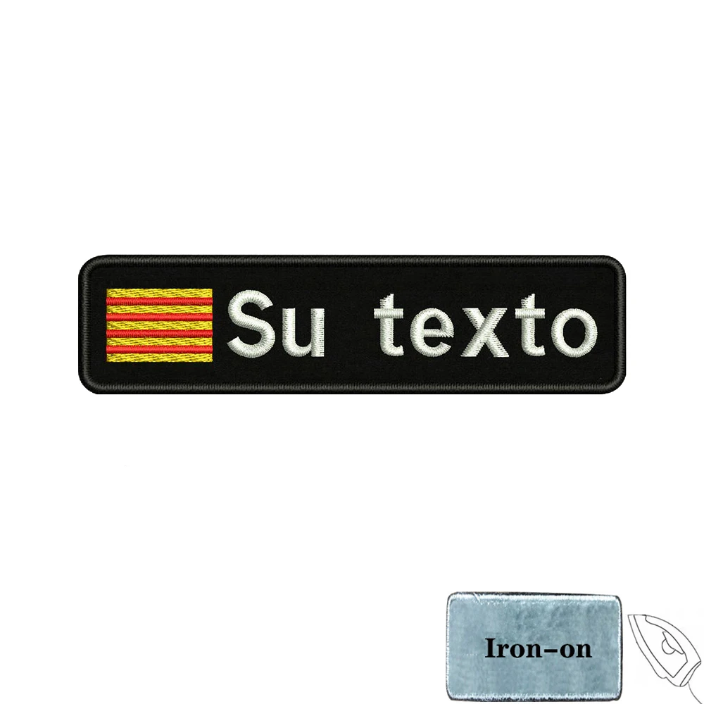 Parche Cataluña bordado – Bandolera táctica personalizada 10x2,5 cm - imagen 5