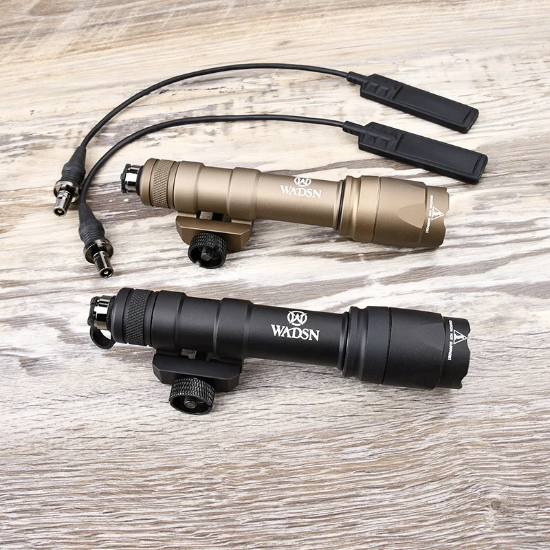 WADSN M600 Linterna táctica de metal para riel Picatinny - imagen 3