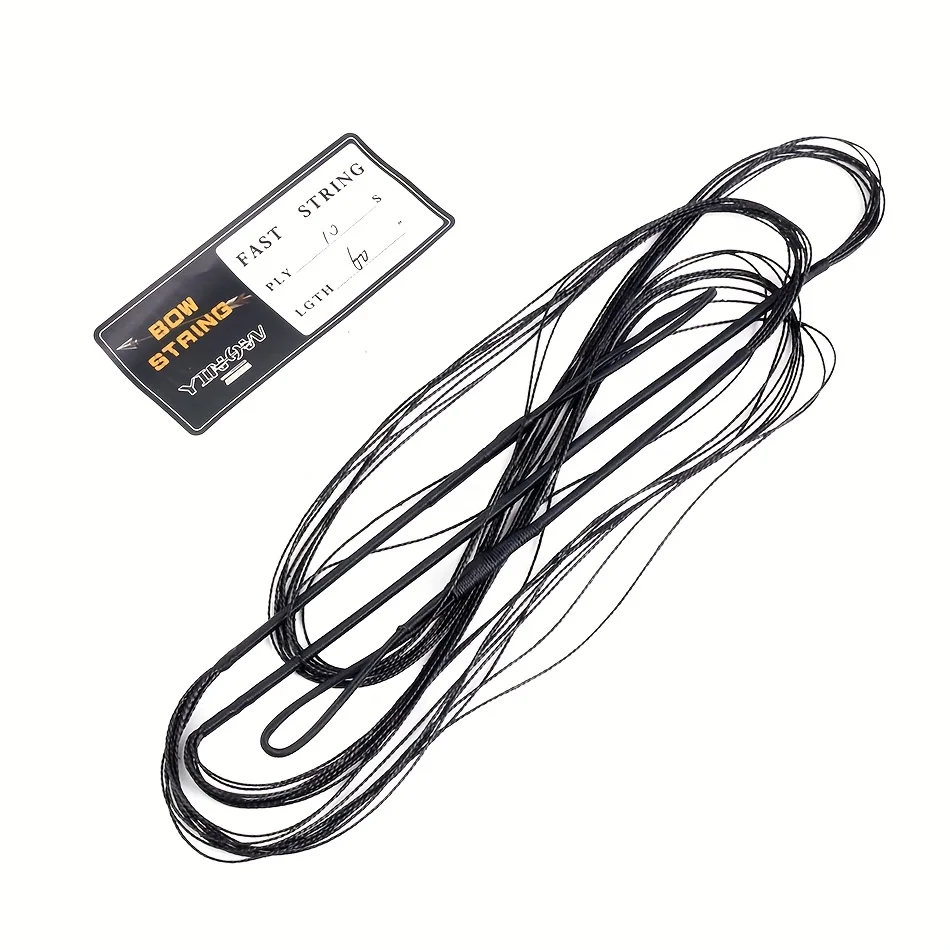 Cuerda de arco negra para recurvo, tiro de caza outdoor - imagen 5