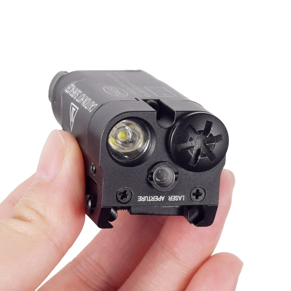 Linterna táctica pistola Zaklamp XC2 con láser y punto rojo LED - imagen 3