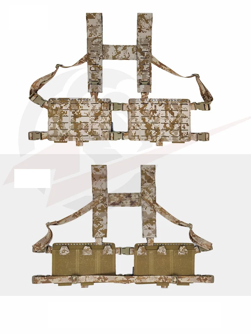 Chaleco táctico Mk4 de nailon con arnés 34A AOR1/AOR2/MCTP