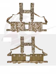 Chaleco táctico Mk4 de nailon con arnés 34A AOR1/AOR2/MCTP