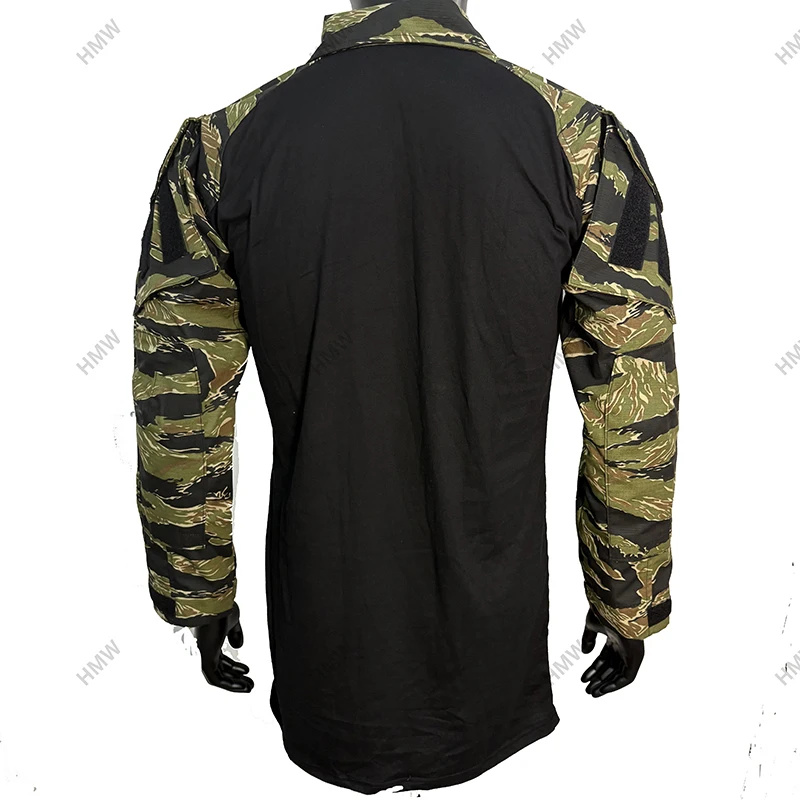 Camuflaje táctico punto tigre selva – camiseta tipo rana