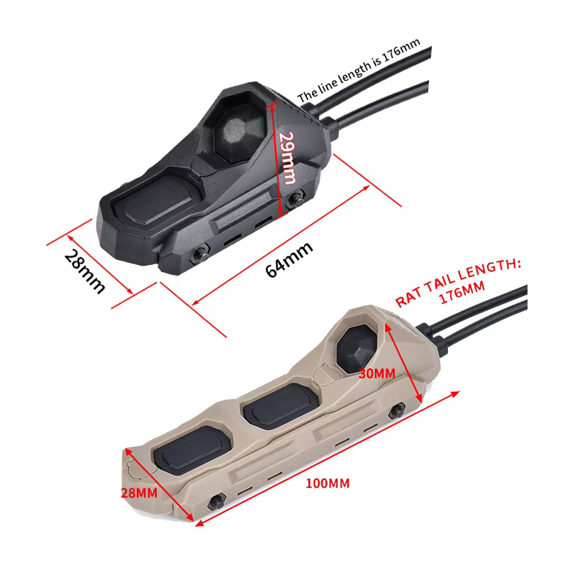 WADSN Axon Interruptor Táctico Doble Función Remoto Compatibilidad SF - imagen 5