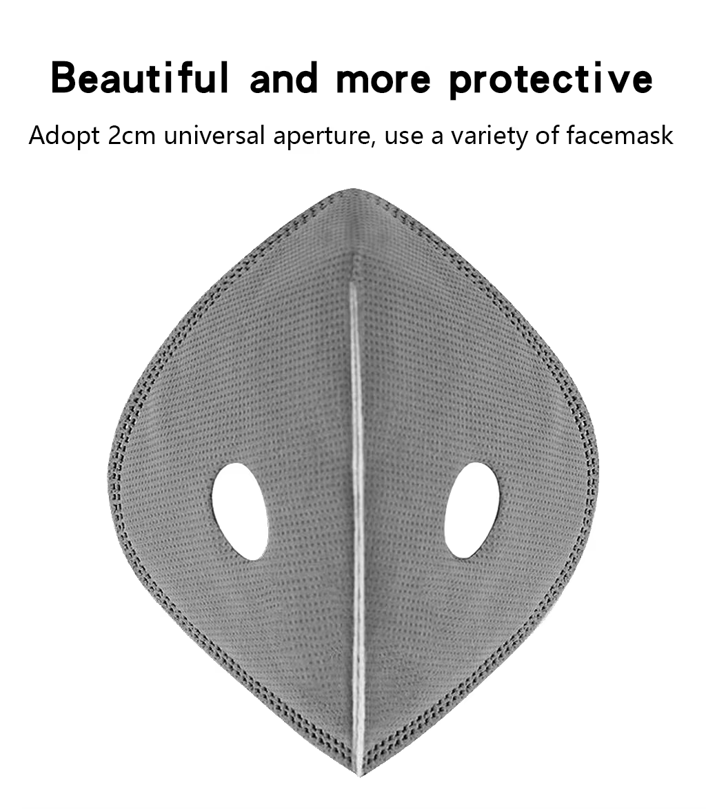 Filtro de carbón activo PM2.5 – Recambio antipolvo para mascarilla - imagen 2