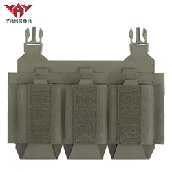 Panel frontal táctico elástico anti-infrarrojos para rifle
