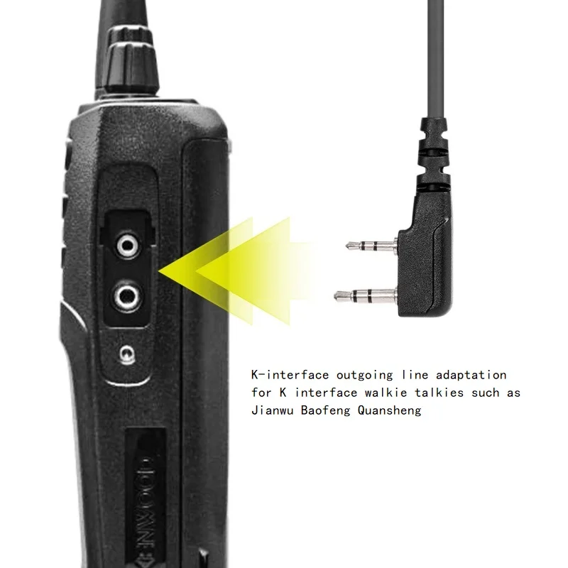 Auricular Táctico V20 PTT con Conector K/U174 para Radios 7.1m - imagen 4