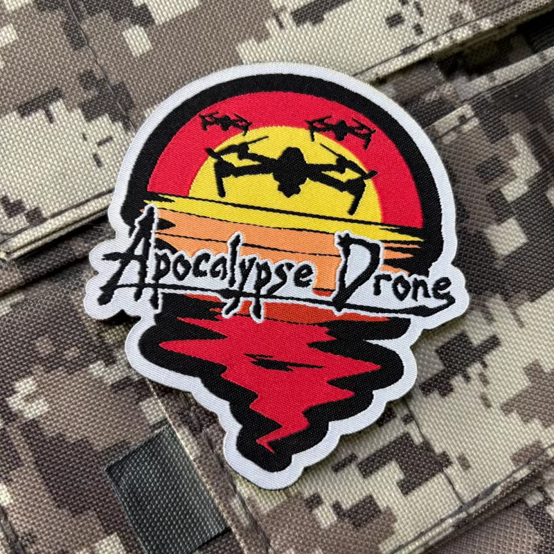 Parche táctico Apocalypse Drone Morae tejido con gancho y bucle - imagen 5