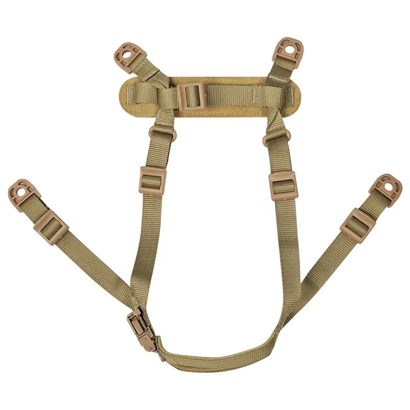 Correa de barbilla táctica ajustable para cascos MICH ACH PASGT