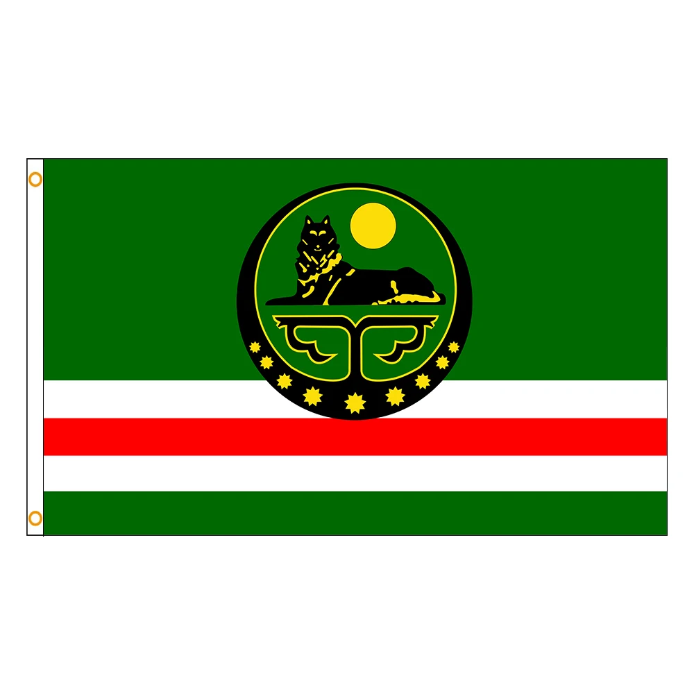 Bandera de Chechenia de poliéster para pared - imagen 2