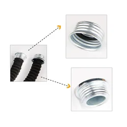 Manguera RD40 para máscara gas 3M 6800 – Goma flexible profesional