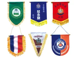 Bandera personalizada de equipo, banderín colgante y logotipo