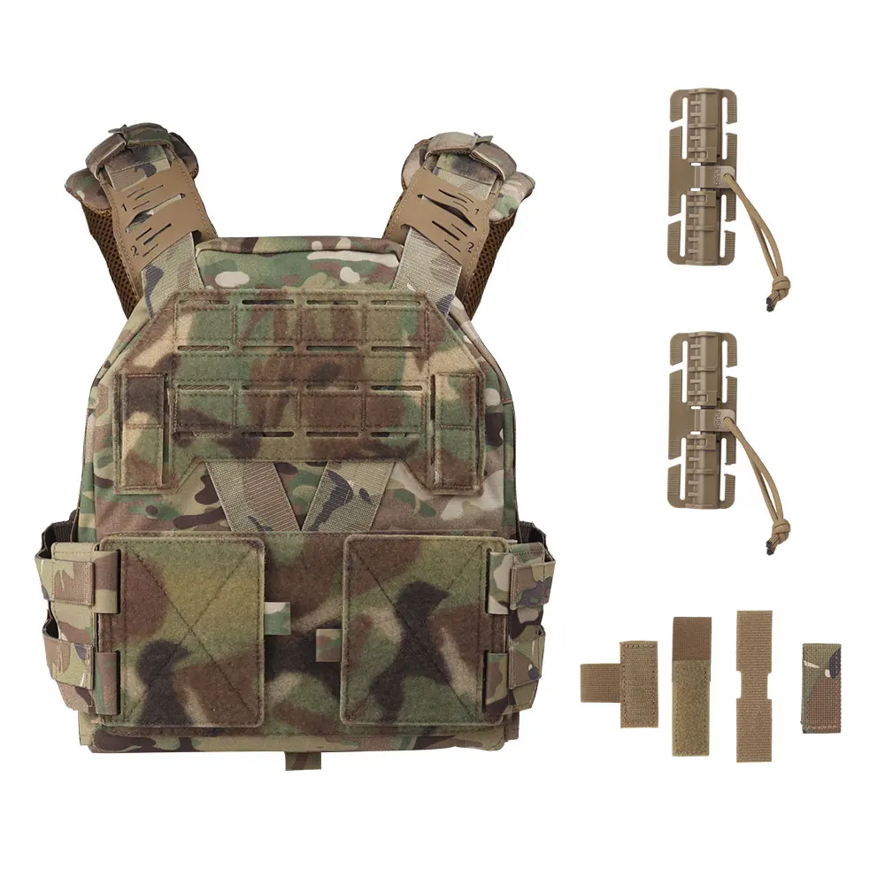 KZ Chaleco táctico ligero plate carrier MOLLE con liberación rápida - imagen 5