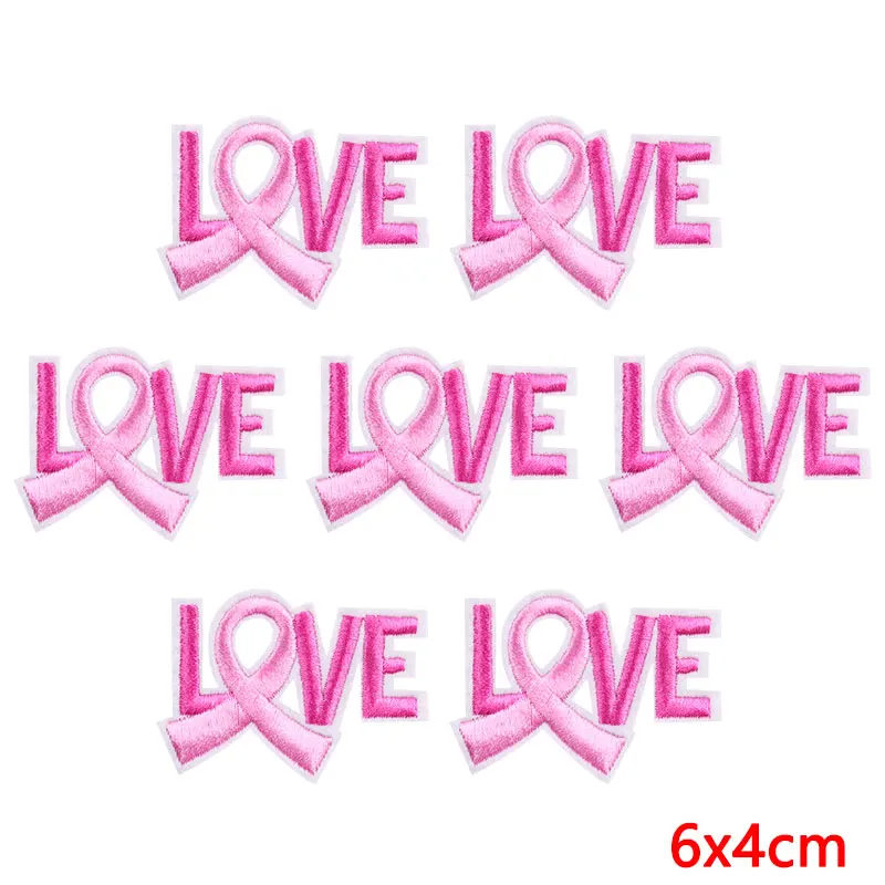 Parche bordado rosa corona de amor termoadhesivo para planchar ropa - imagen 3