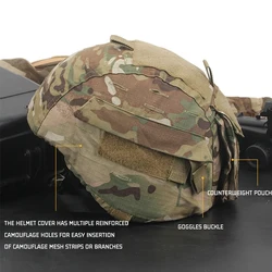 Funda casco táctico MICH 2000 ACH – Cubierta para airsoft y paintball