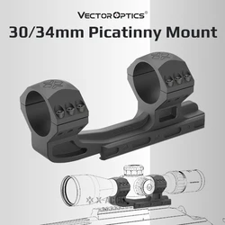 Vectorial Optica para caza de largo alcance Picatinny de una pieza