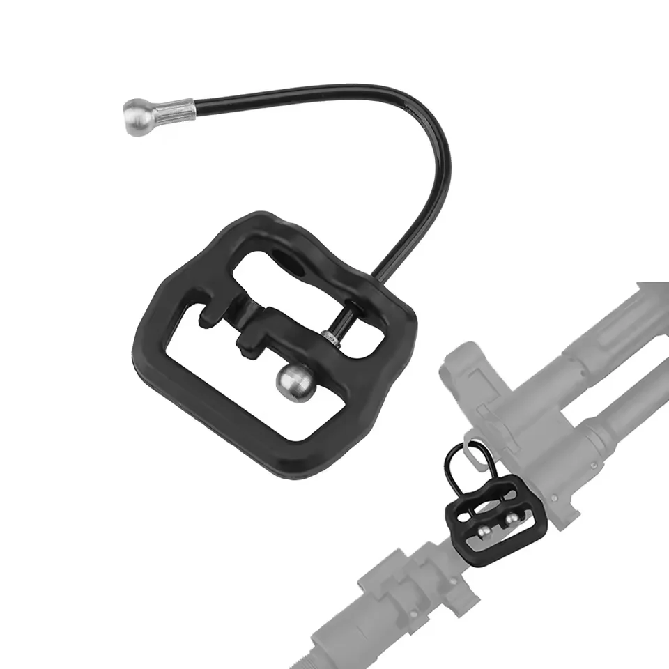 Hebilla táctica de liberación rápida en forma U para airsoft y paintball - imagen 3