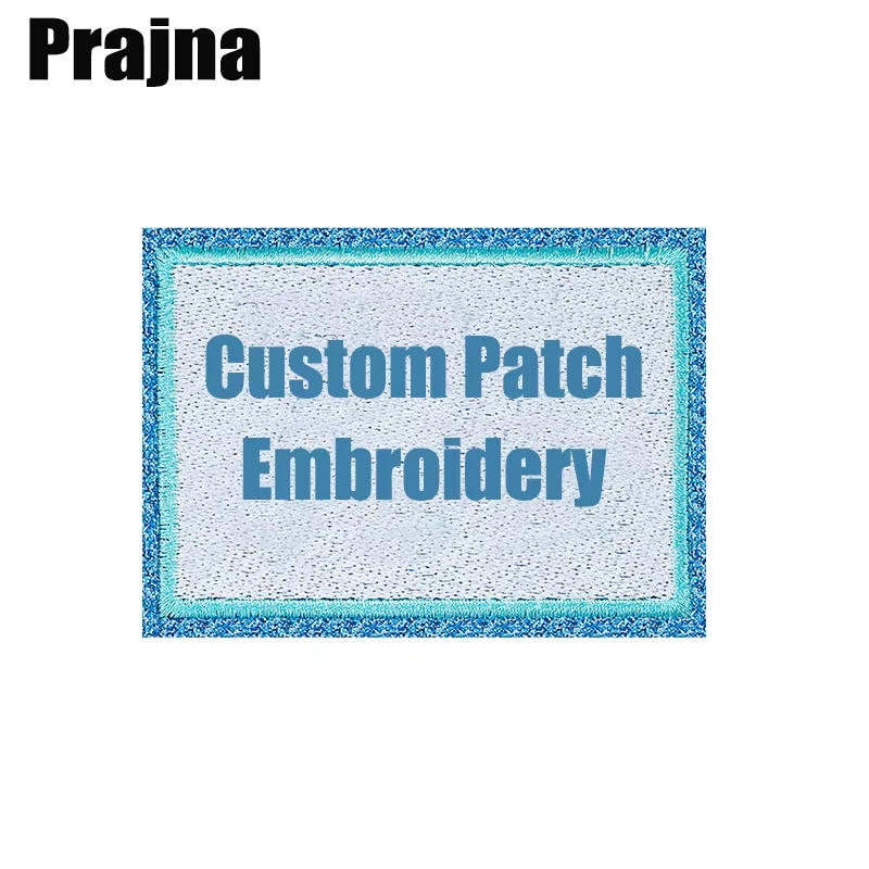 Muestra de parches bordados personalizados Prajna