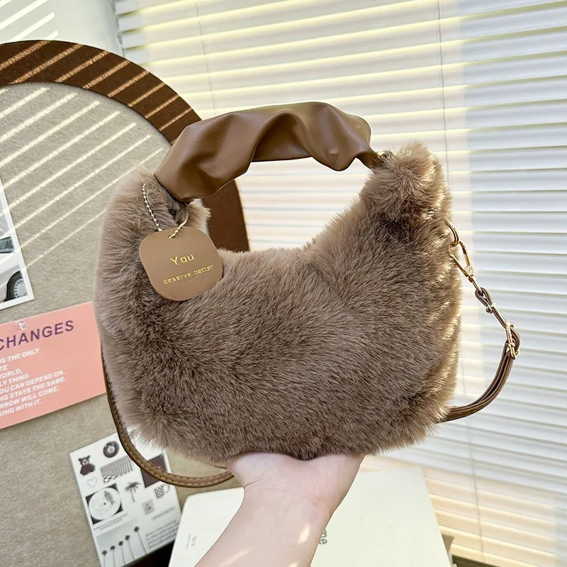 Bandolera táctica de felpa premium para otoño e invierno