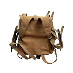 Mochila táctica estilo japonés vintage de lona para campamento