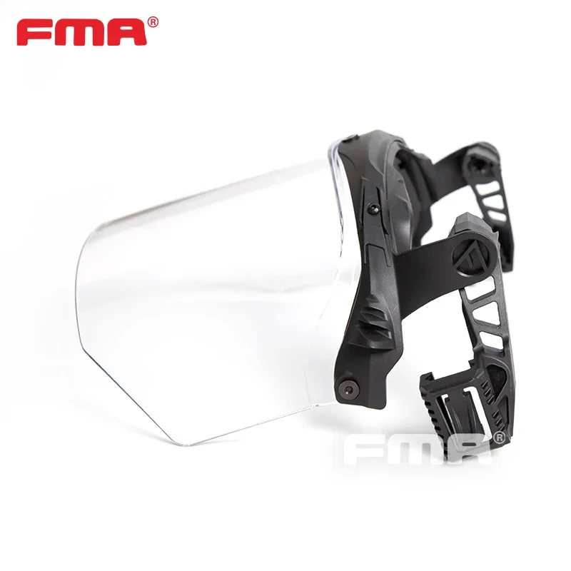 Máscara protectora táctica Paintball EX con gafas para casco y lente abatible antiniebla - imagen 5