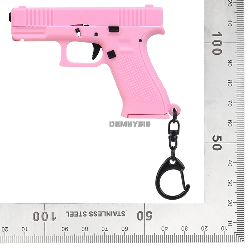 Llavero táctico desmontable forma de pistola realista para caza - imagen 2