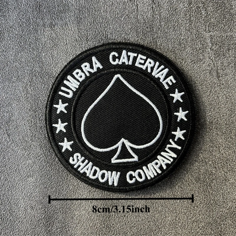 Detalle de la insignia táctica bordada