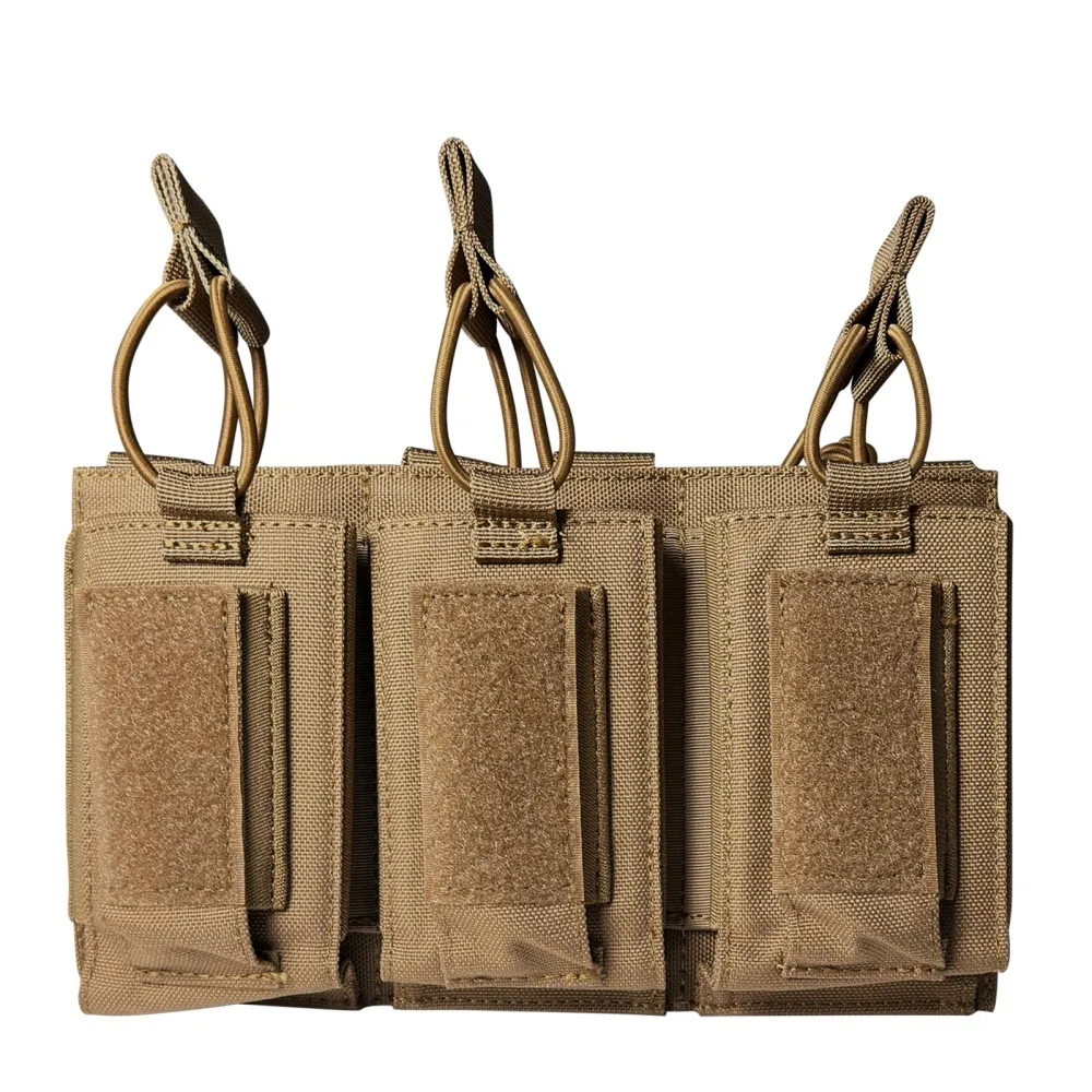 UNIONTAC Porta Revistas Táctico MOLLE Triple Nylon 1000D 5,56 9mm