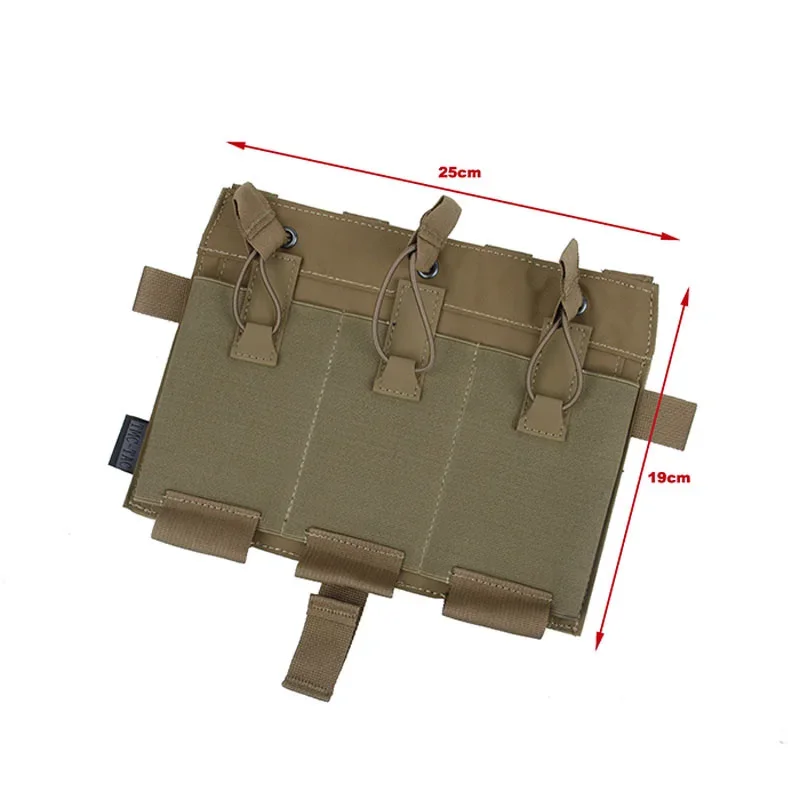 Bolsa portacargadores triple MOLLE TMC Tácticas – Compatible JPC AVS SPC - imagen 5