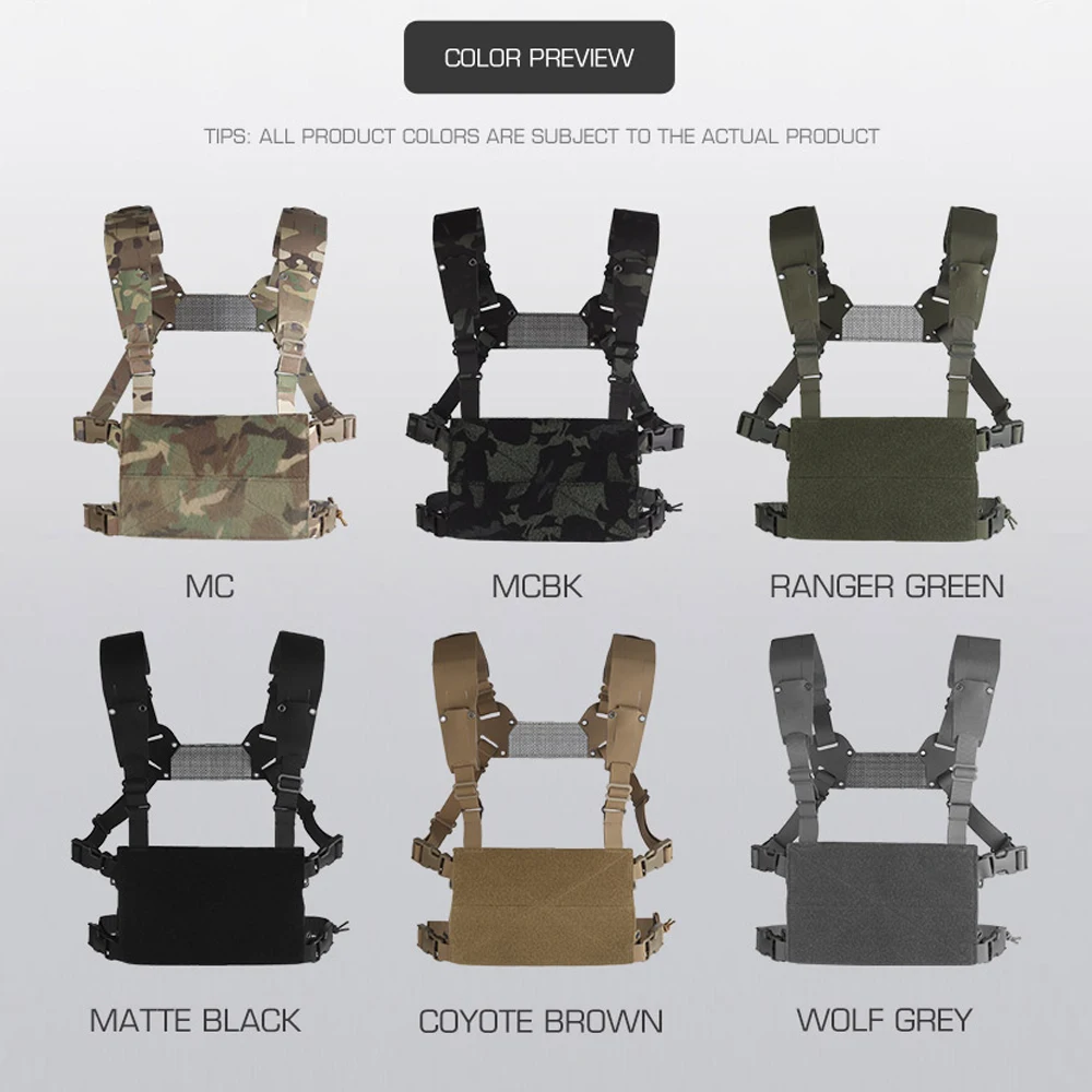 Detalle del sistema MOLLE y construcción en Cordura
