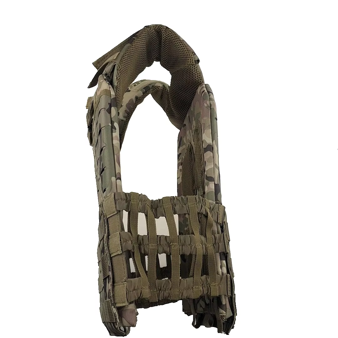 Chaleco táctico portador de placa MOLLE con soporte de carga - imagen 4
