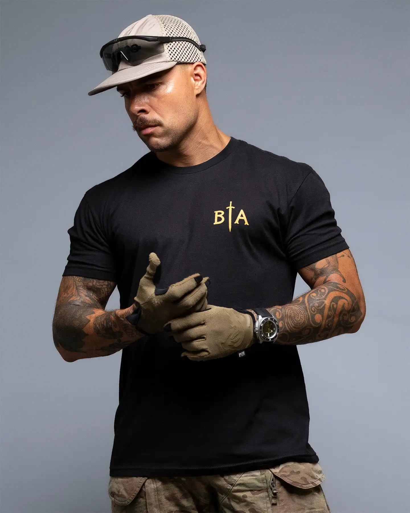 Camiseta táctica No Fear 2026 de algodón transpirable - imagen 2