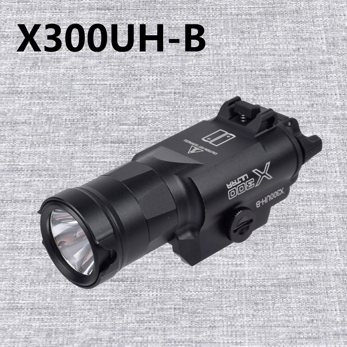 Linterna táctica SureFire X300 LED metal – Riel Picatinny para airsoft - imagen 2