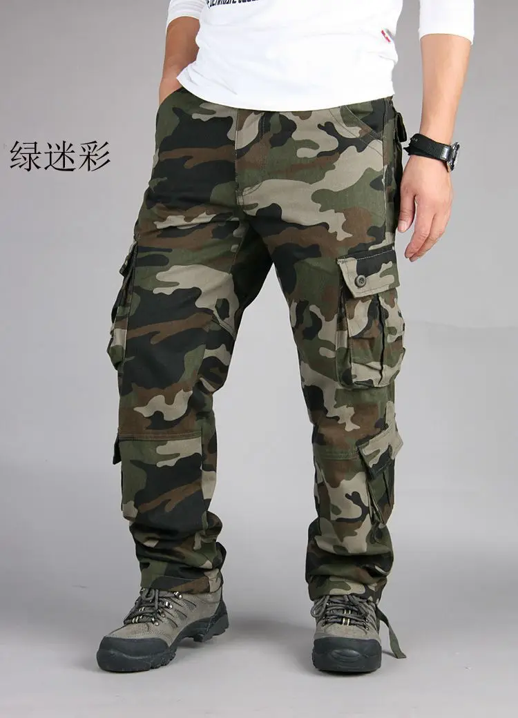 Pantalones casuales de trabajo ajuste rodilla