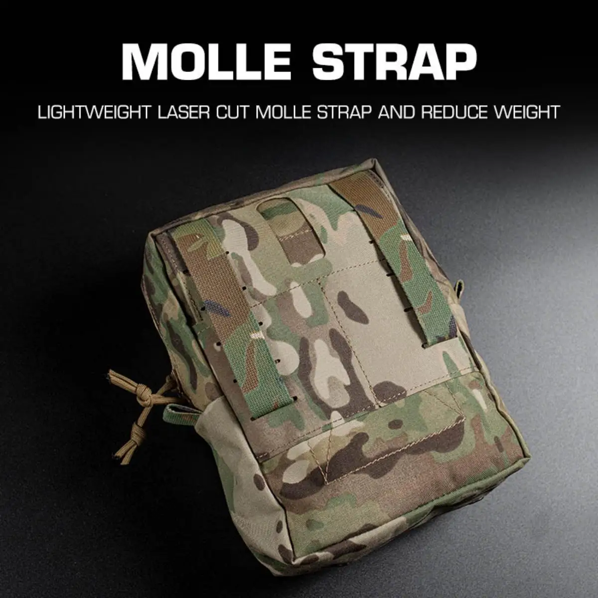 Bolsa táctica Poseidon Defense VEGP con forro Velcro doble cara