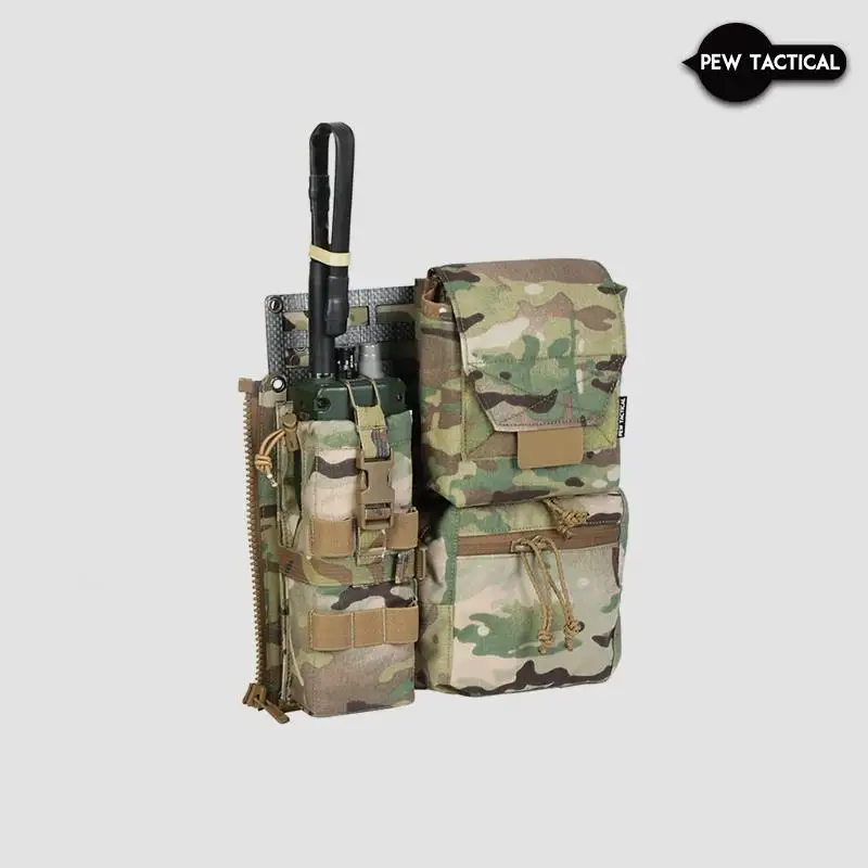PEW Tactical Chaleco táctico cremallera MOLLE TEGRISS Style LV119 - imagen 4