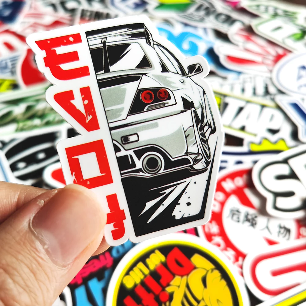 Pegatina vinilo JDM estilo Graffiti para coche o moto - imagen 4