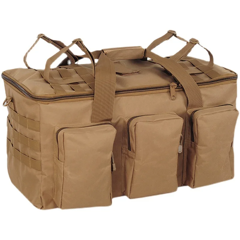 Bolsa táctica de lona para viaje, trekking, gimnasio y fin de semana - imagen 2