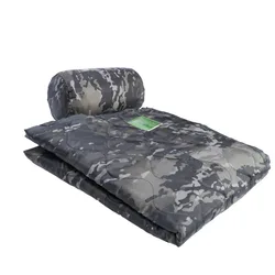 Poncho táctico militar impermeable de camuflaje – Woobie para camping