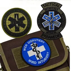 Parche táctico médico TEMS paramédico doctor – para mochila